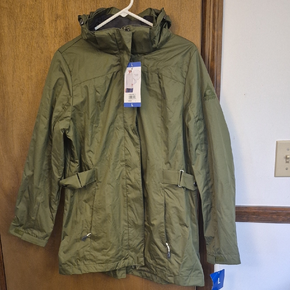 Gerry Weber Olive Rain Jacket